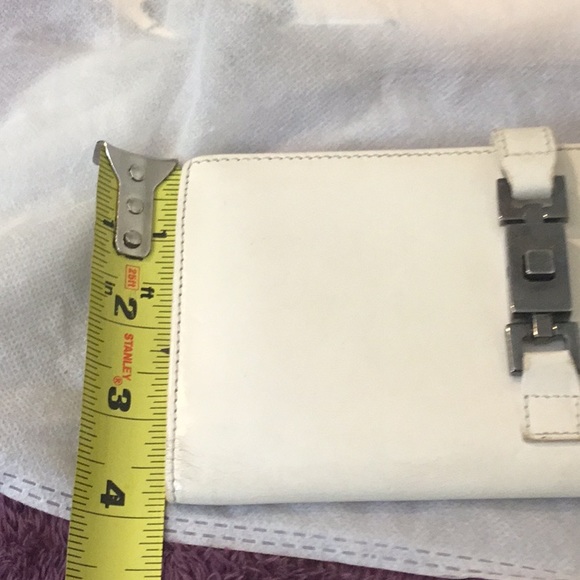 Authentic Vintage Jackie O Gucci White Long Wallet - Picture 13 of 14